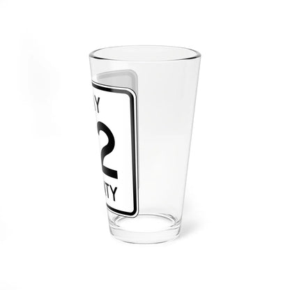 Clay County 52 MN (Minnesota) (Road Sign) Pint Glass 16oz - Go Mug Yourself