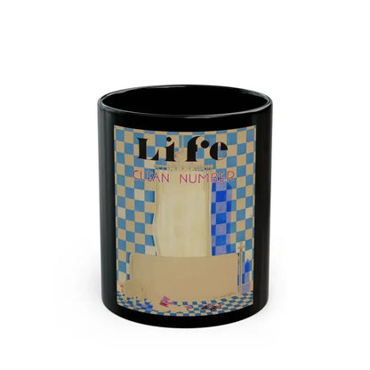 Clean Number, Life magazine cover - Black Coffee Mug 11oz - Go Mug Yourself