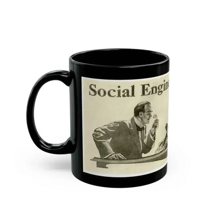 Cleaning Up Boston ad, 1909 - Black Coffee Mug - Go Mug Yourself