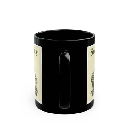 Cleaning Up Boston ad, 1909 - Black Coffee Mug - Go Mug Yourself