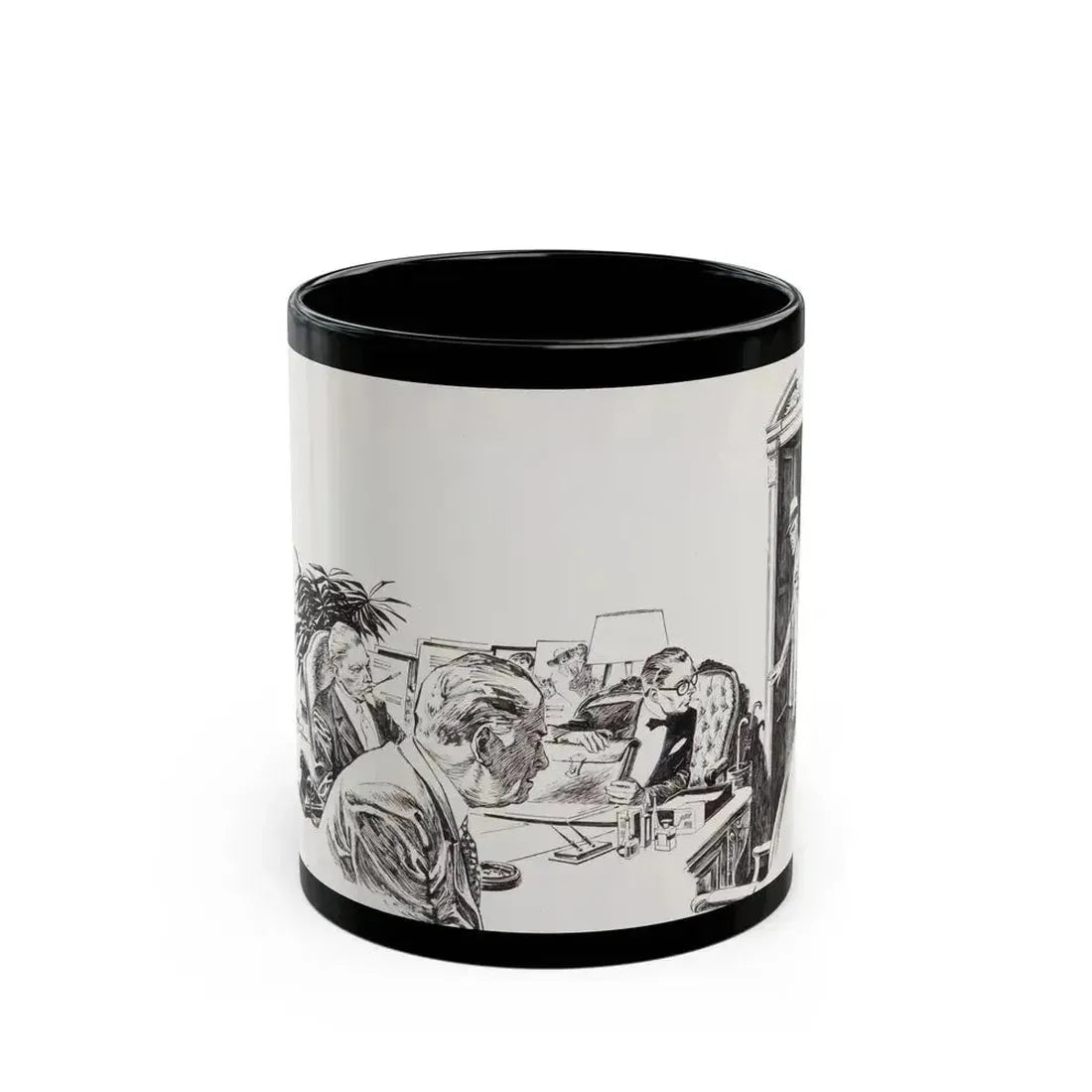 Clear and present danger - Black Coffee Mug 11oz - Go Mug Yourself