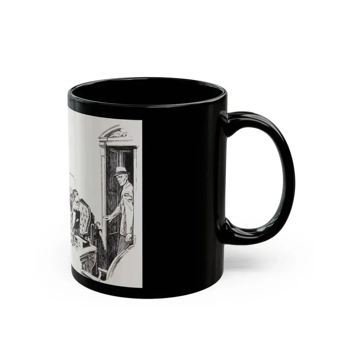 Clear and present danger - Black Coffee Mug - Go Mug Yourself