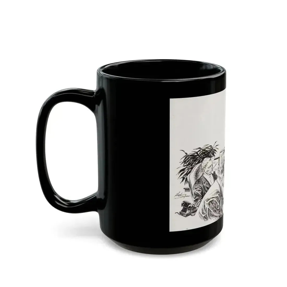 Clear and present danger - Black Coffee Mug - Go Mug Yourself