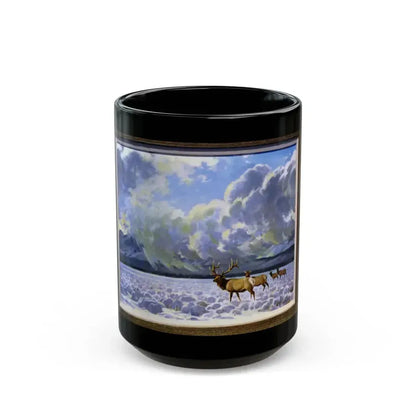 Clear Off, 1965 - Black Coffee Mug 15oz - Go Mug Yourself