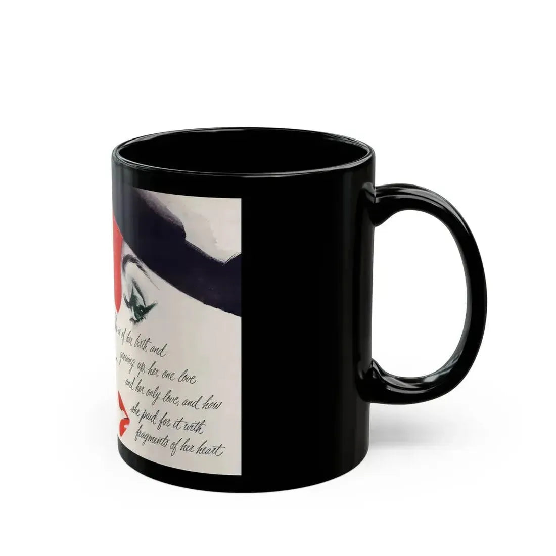 Cleo - Her Story, Good Housekeeping illustration - Black Coffee Mug - Go Mug Yourself