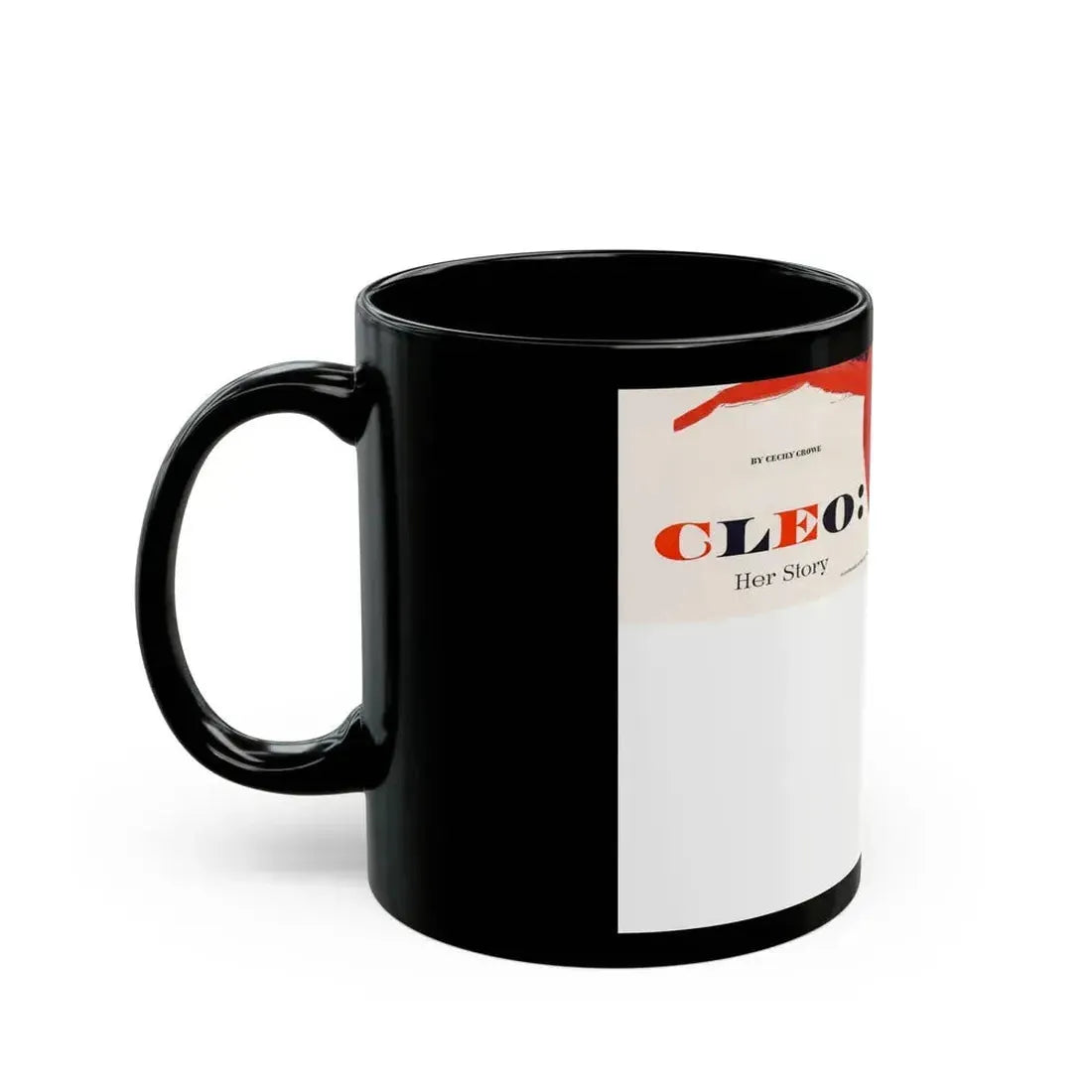 Cleo - Her Story, Good Housekeeping illustration - Black Coffee Mug - Go Mug Yourself