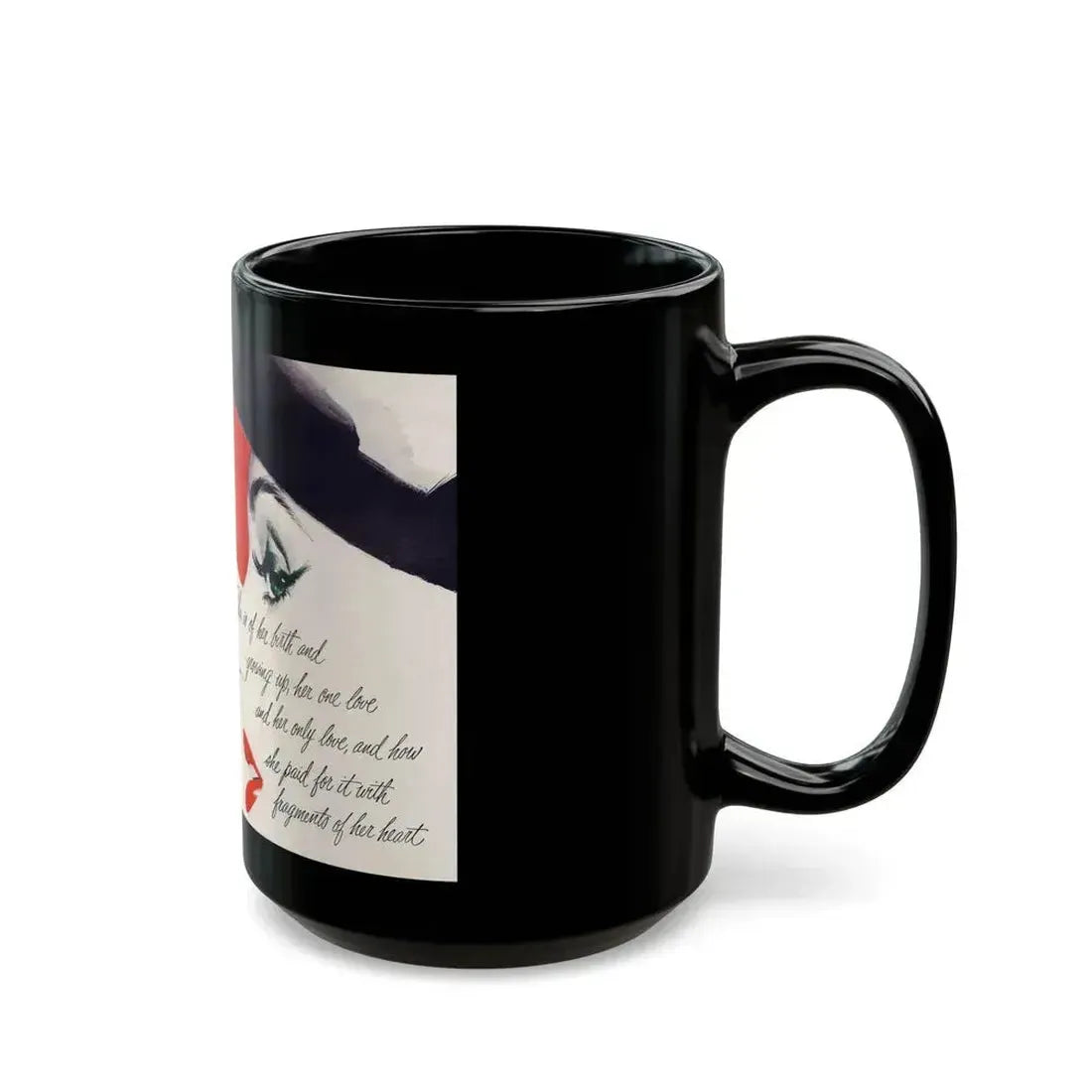 Cleo - Her Story, Good Housekeeping illustration - Black Coffee Mug - Go Mug Yourself