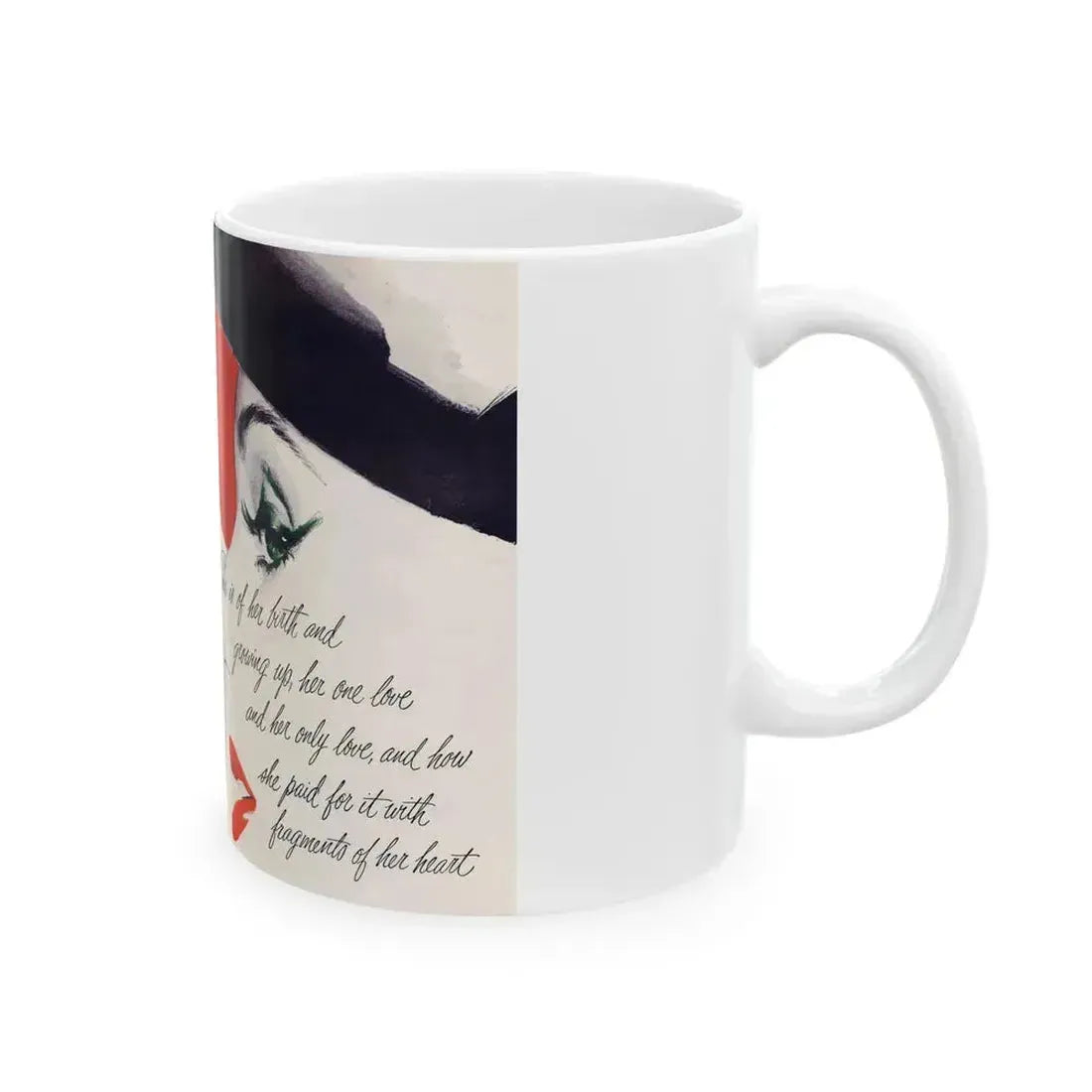 Cleo - Her Story, Good Housekeeping illustration - White Coffee Mug - Go Mug Yourself