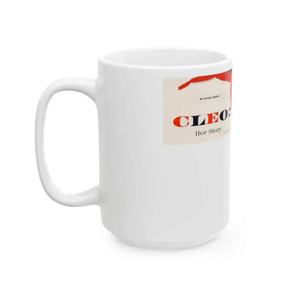 Cleo - Her Story, Good Housekeeping illustration - White Coffee Mug - Go Mug Yourself