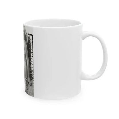 Cleo Moore #02 (Vintage Female Icon) White Coffee Mug - Go Mug Yourself