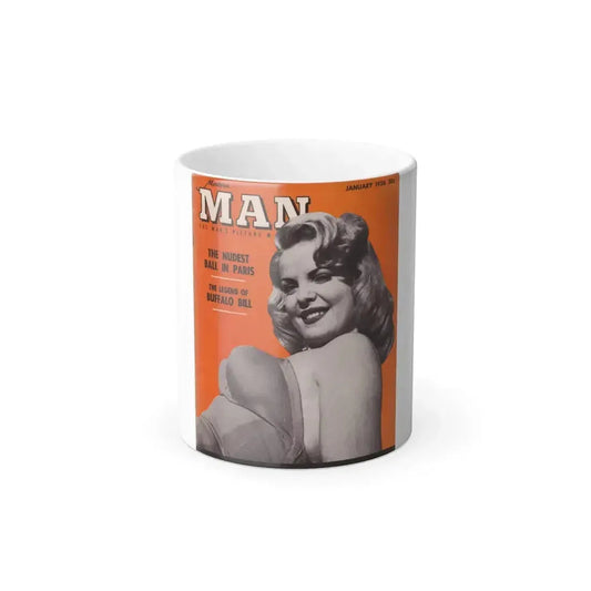 Cleo Moore #07 - Mag.Cover (Vintage Female Icon) Color Changing Mug 11oz 11oz - Go Mug Yourself