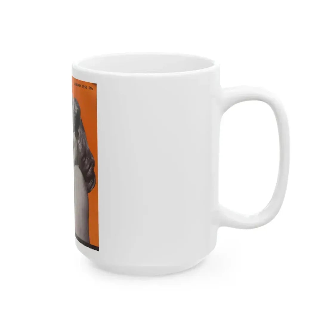 Cleo Moore #07 - Mag.Cover (Vintage Female Icon) White Coffee Mug - Go Mug Yourself