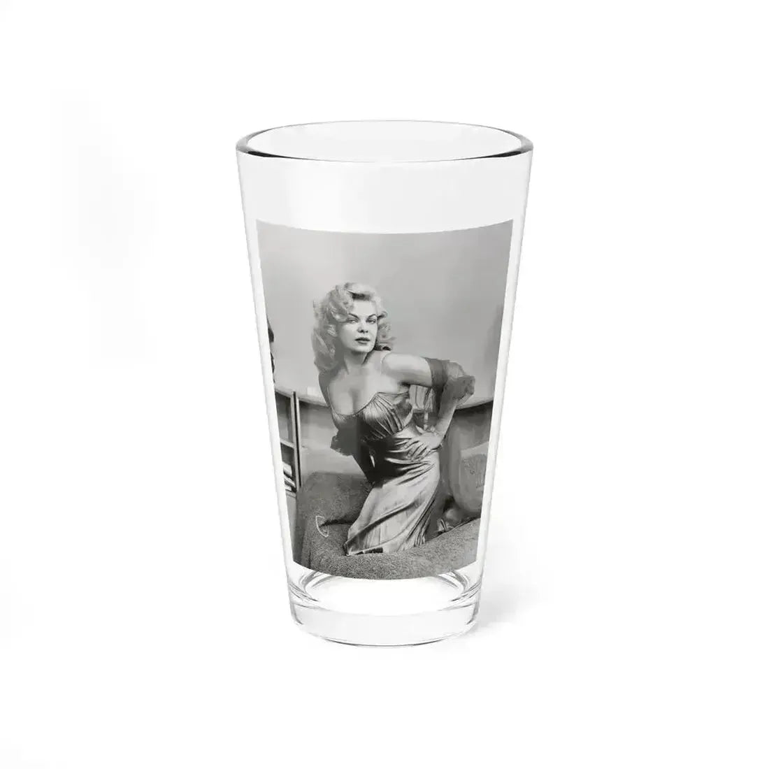 Cleo Moore #102 (Vintage Female Icon) Pint Glass 16oz 16oz - Go Mug Yourself