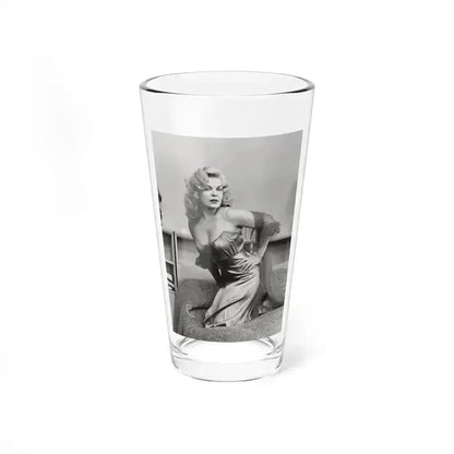 Cleo Moore #102 (Vintage Female Icon) Pint Glass 16oz 16oz - Go Mug Yourself