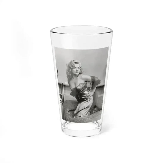 Cleo Moore #102 (Vintage Female Icon) Pint Glass 16oz 16oz - Go Mug Yourself