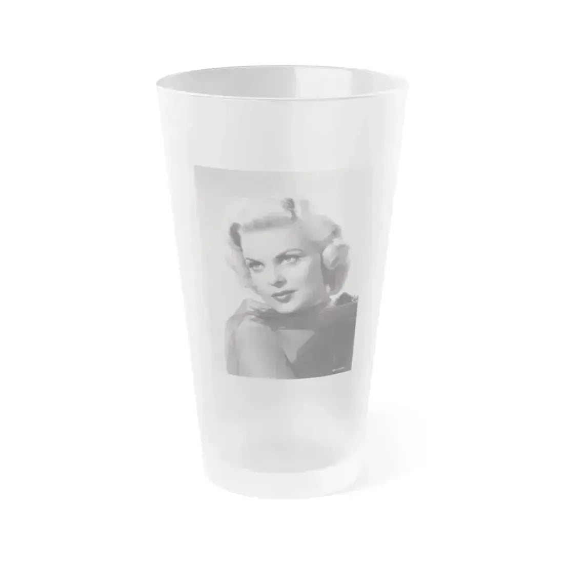 Cleo Moore #120 (Vintage Female Icon) Frosted Pint Glass 16oz 16oz Frosted - Go Mug Yourself