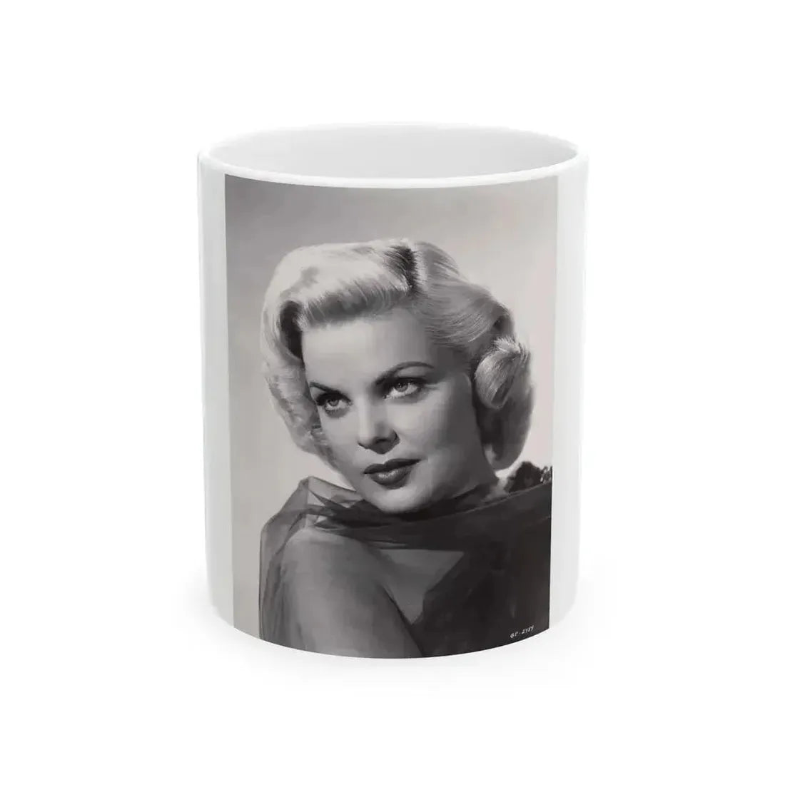 Cleo Moore #120 (Vintage Female Icon) White Coffee Mug 11oz - Go Mug Yourself