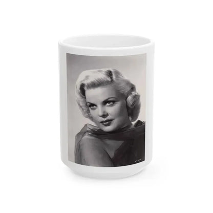 Cleo Moore #120 (Vintage Female Icon) White Coffee Mug 15oz - Go Mug Yourself