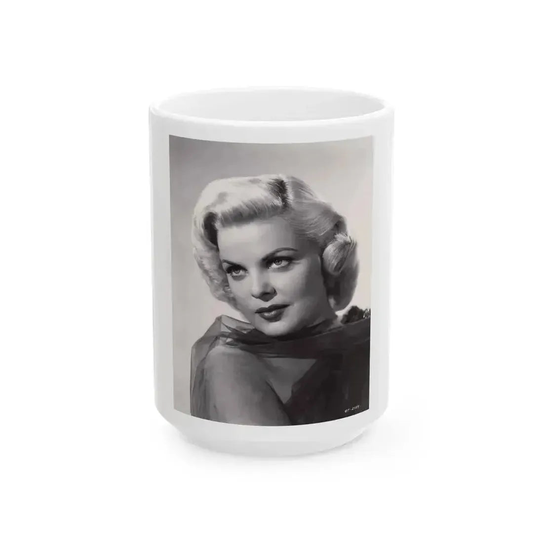 Cleo Moore #120 (Vintage Female Icon) White Coffee Mug 15oz - Go Mug Yourself