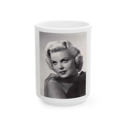 Cleo Moore #120 (Vintage Female Icon) White Coffee Mug 15oz - Go Mug Yourself