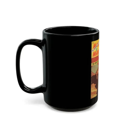 Cleo Moore #122 - Mag. Cover (Vintage Female Icon) Black Coffee Mug - Go Mug Yourself