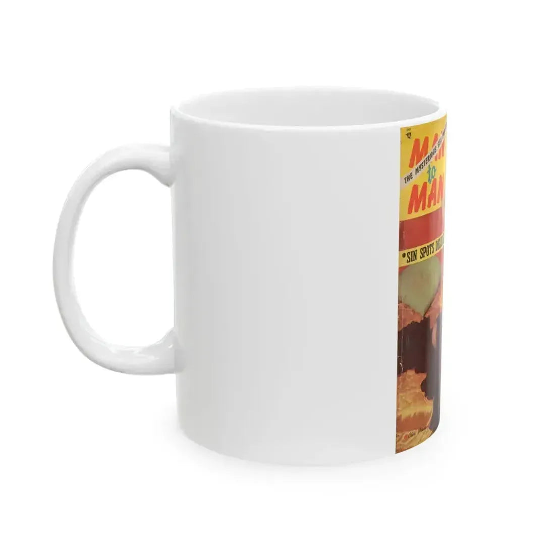 Cleo Moore #122 - Mag. Cover (Vintage Female Icon) White Coffee Mug - Go Mug Yourself