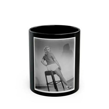 Cleo Moore #123 (Vintage Female Icon) Black Coffee Mug 11oz - Go Mug Yourself