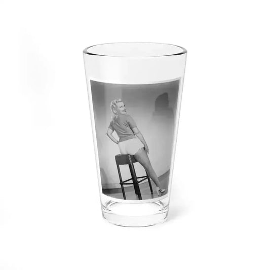 Cleo Moore #123 (Vintage Female Icon) Pint Glass 16oz 16oz - Go Mug Yourself