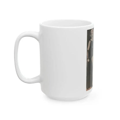 Cleo Moore #142 - Glamorous Models Mag. '54 - 1 B&W Photo & Article (Vintage Female Icon) White Coffee Mug - Go Mug Yourself