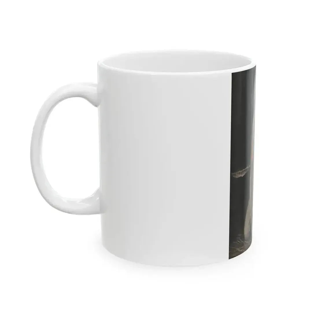 Cleo Moore #143 - Glamorous Models Mag. '54 - 1 B&W Photo (Vintage Female Icon) White Coffee Mug - Go Mug Yourself