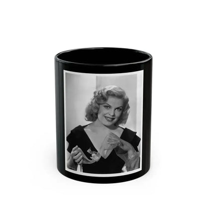 Cleo Moore #147 (Vintage Female Icon) Black Coffee Mug 11oz - Go Mug Yourself