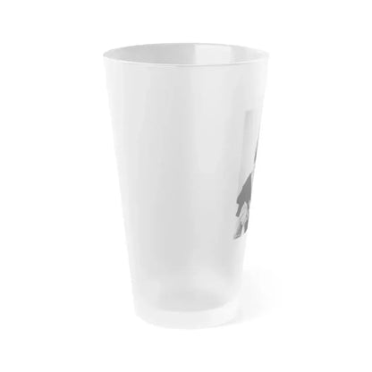 Cleo Moore #147 (Vintage Female Icon) Frosted Pint Glass 16oz - Go Mug Yourself