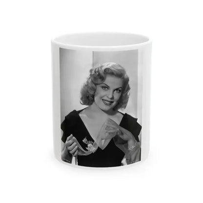 Cleo Moore #147 (Vintage Female Icon) White Coffee Mug 11oz - Go Mug Yourself