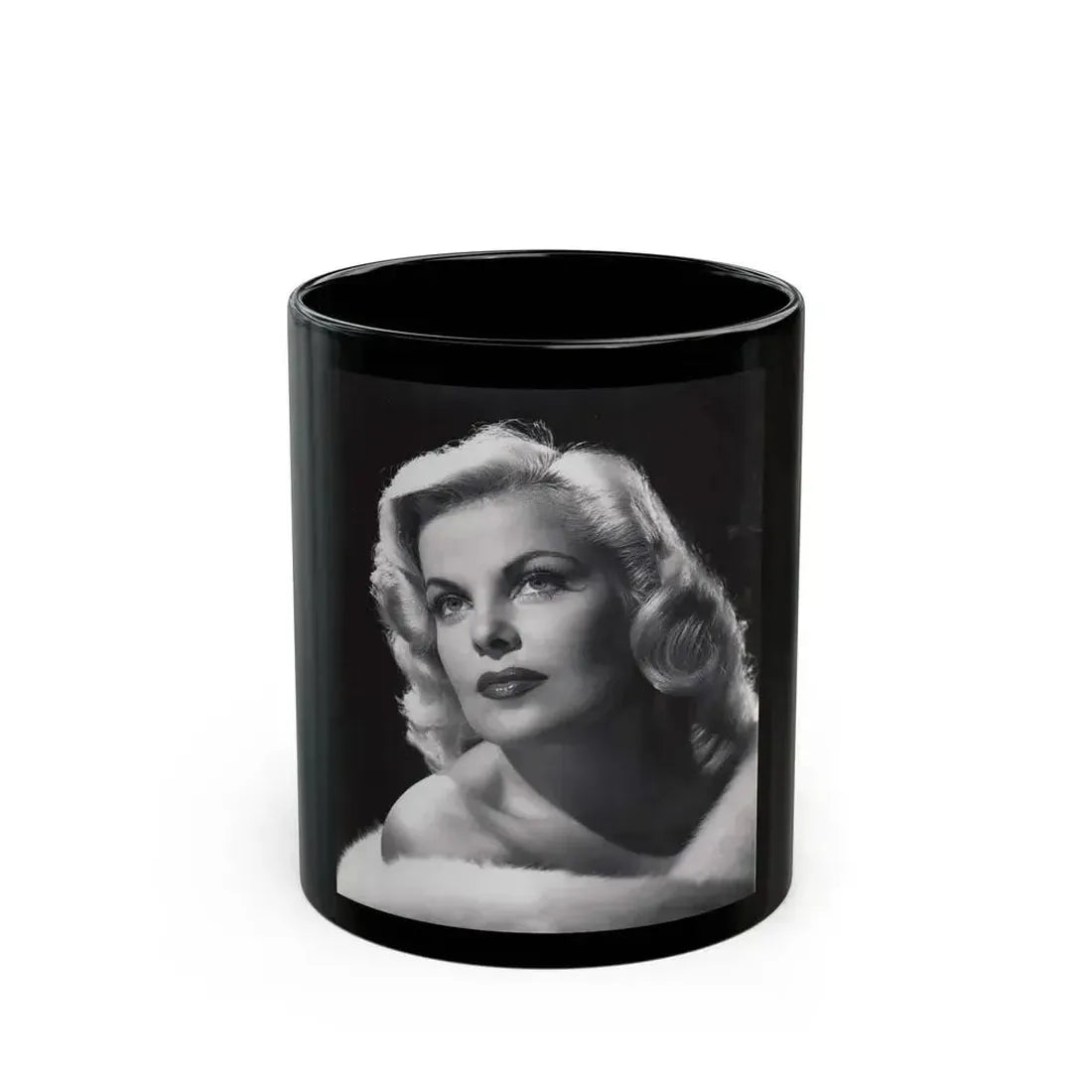 Cleo Moore #157 (Vintage Female Icon) Black Coffee Mug 11oz - Go Mug Yourself
