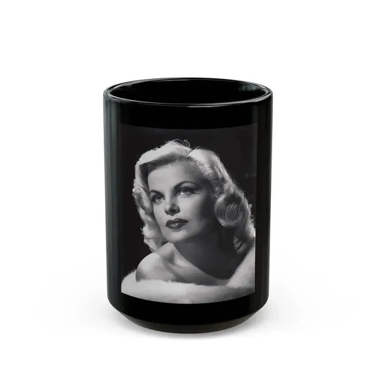 Cleo Moore #157 (Vintage Female Icon) Black Coffee Mug 15oz - Go Mug Yourself