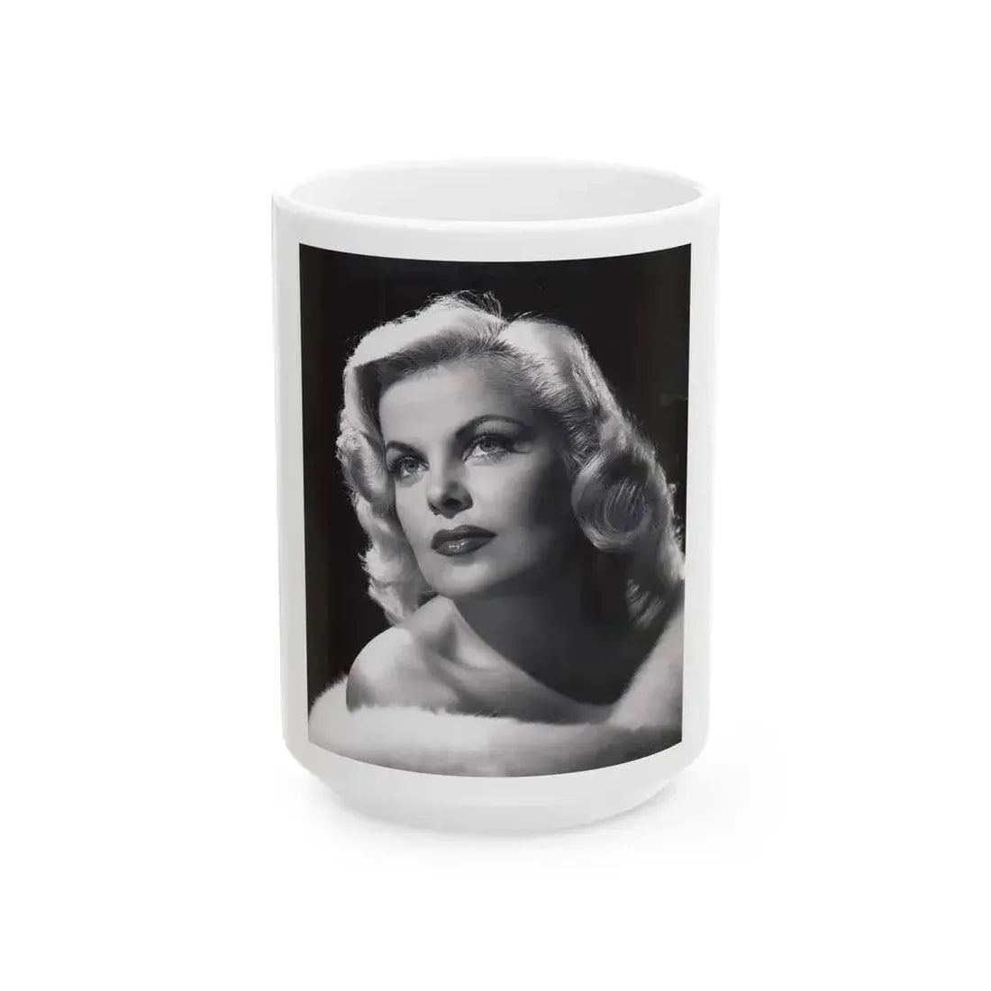 Cleo Moore #157 (Vintage Female Icon) White Coffee Mug 15oz - Go Mug Yourself