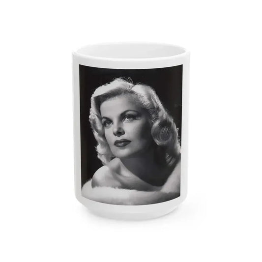 Cleo Moore #157 (Vintage Female Icon) White Coffee Mug 15oz - Go Mug Yourself