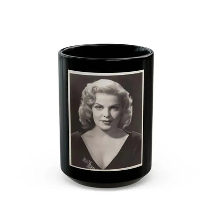 Cleo Moore #159 (Vintage Female Icon) Black Coffee Mug 15oz - Go Mug Yourself