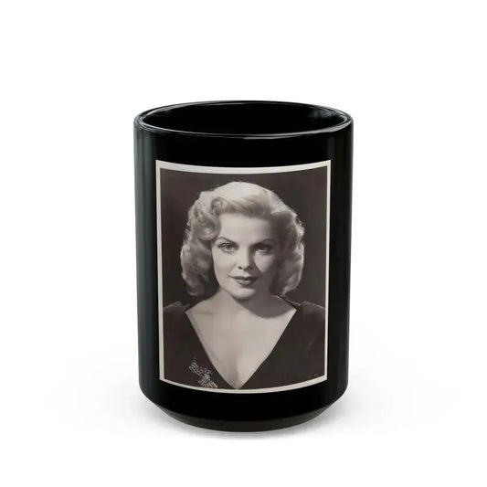 Cleo Moore #159 (Vintage Female Icon) Black Coffee Mug 15oz - Go Mug Yourself