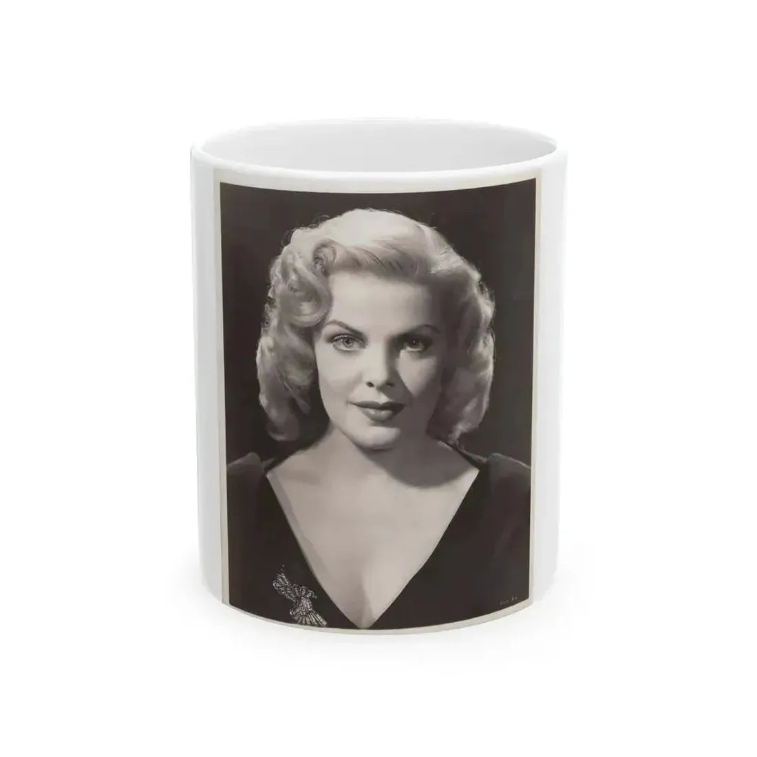 Cleo Moore #159 (Vintage Female Icon) White Coffee Mug 11oz - Go Mug Yourself