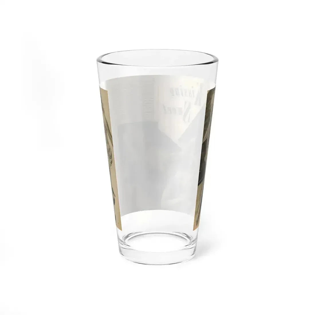 Cleo Moore #165 - Cover Girls Models Mag. '54 - 1 Page 1 B&W Centerfold, 2 Others & Paragraph 1 (Vintage Female Icon) Pint Glass 16oz - Go Mug Yourself