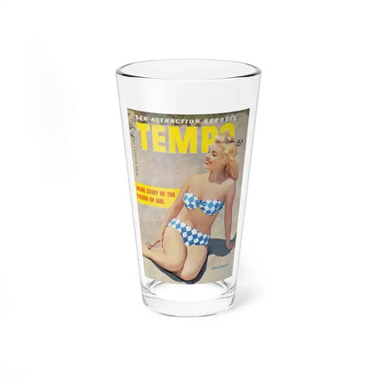 Cleo Moore #166 - Mag. Cover (Vintage Female Icon) Pint Glass 16oz 16oz - Go Mug Yourself