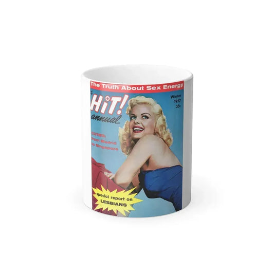 Cleo Moore #167 - Mag. Cover (Vintage Female Icon) Color Changing Mug 11oz 11oz - Go Mug Yourself
