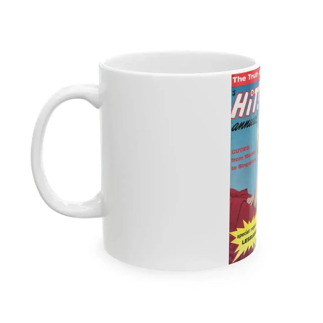 Cleo Moore #167 - Mag. Cover (Vintage Female Icon) White Coffee Mug - Go Mug Yourself