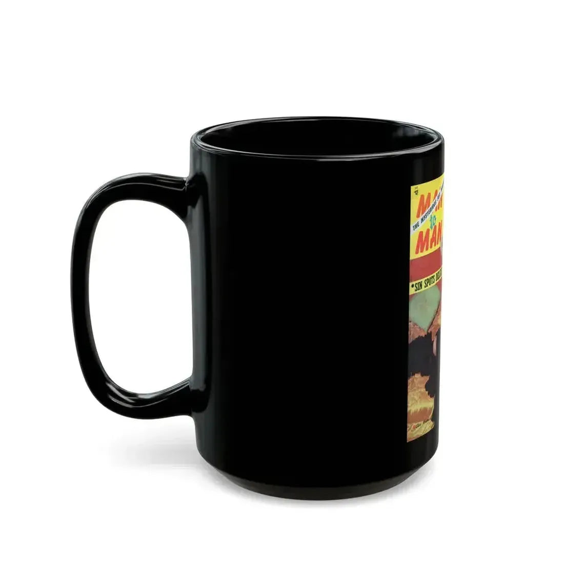 Cleo Moore #168 - Mag. Cover (Vintage Female Icon) Black Coffee Mug - Go Mug Yourself