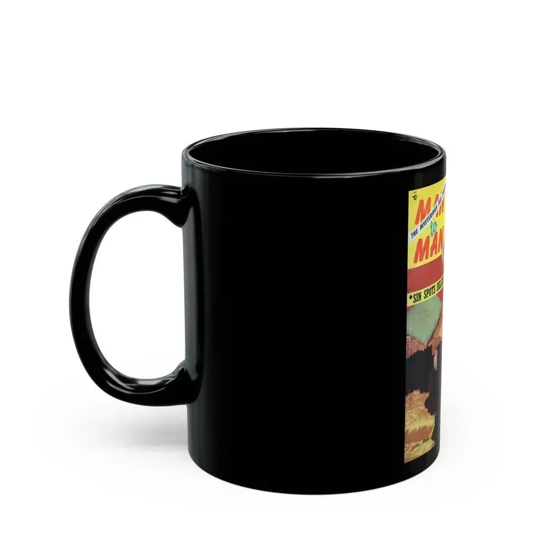 Cleo Moore #168 - Mag. Cover (Vintage Female Icon) Black Coffee Mug - Go Mug Yourself