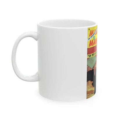 Cleo Moore #168 - Mag. Cover (Vintage Female Icon) White Coffee Mug - Go Mug Yourself