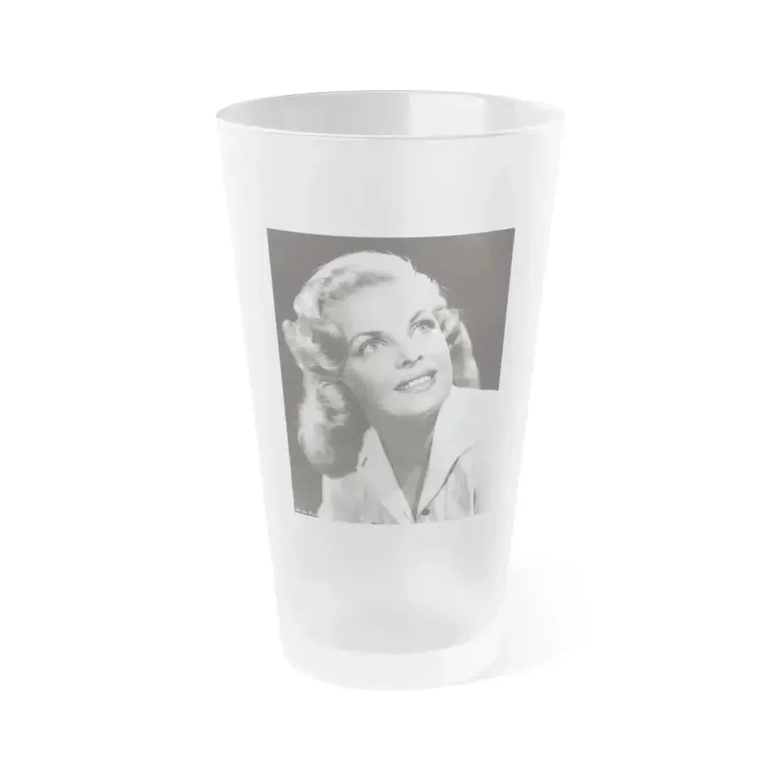 Cleo Moore #170 (Vintage Female Icon) Frosted Pint Glass 16oz 16oz Frosted - Go Mug Yourself