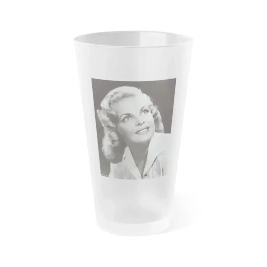 Cleo Moore #170 (Vintage Female Icon) Frosted Pint Glass 16oz 16oz Frosted - Go Mug Yourself
