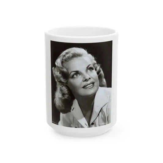 Cleo Moore #170 (Vintage Female Icon) White Coffee Mug 15oz - Go Mug Yourself